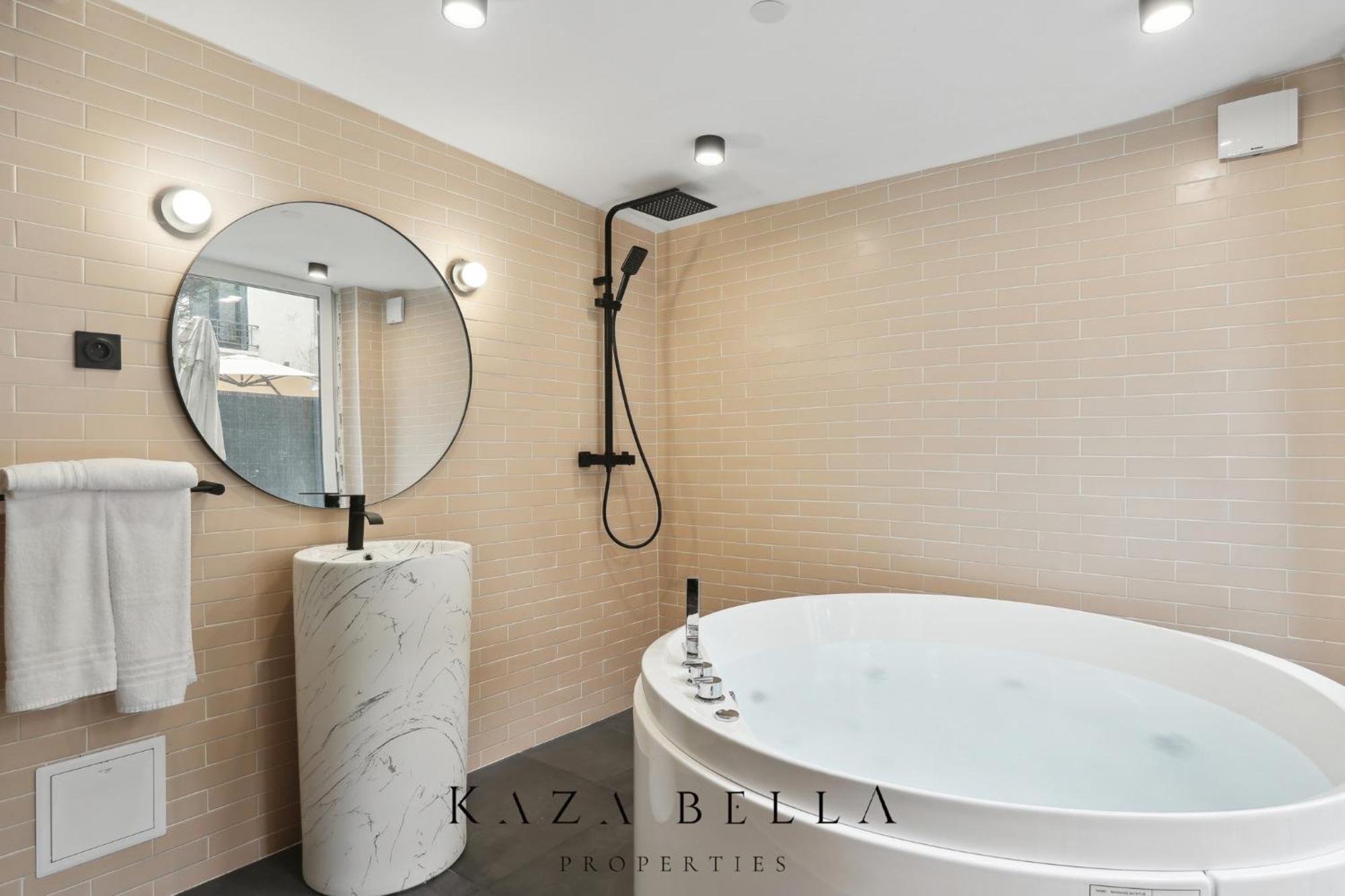 Kaza Bella - Maisons Alfort 6 Luxurious Little House With Private Garden And Jacuzzi Exterior foto