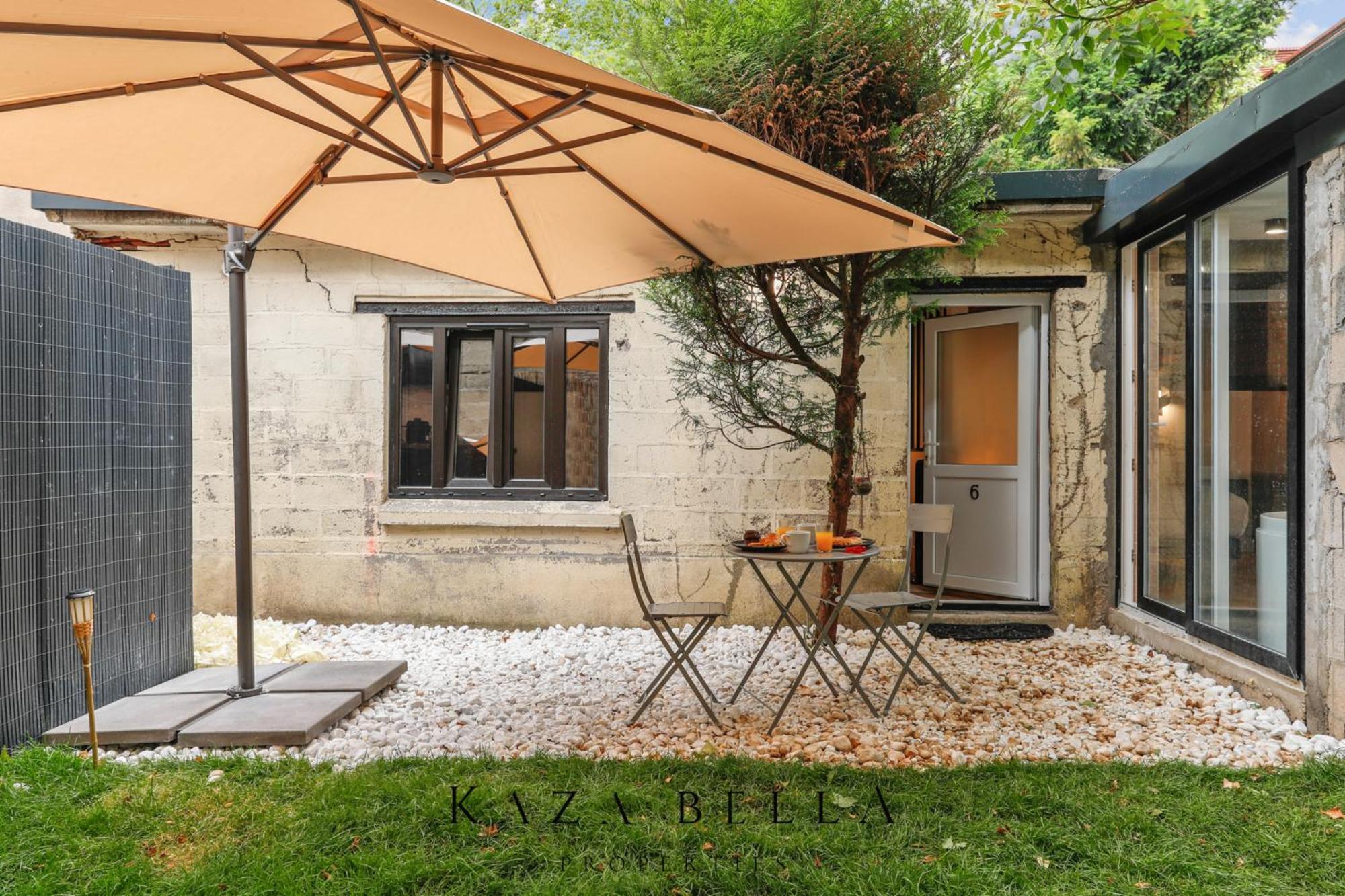 Kaza Bella - Maisons Alfort 6 Luxurious Little House With Private Garden And Jacuzzi Exterior foto